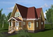 Строительство деревянных домов - Дом из бруса ТЕРЕМОК